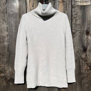 Banana Republic x  Todd & Duncan Gray Cashmere Turtleneck sweater